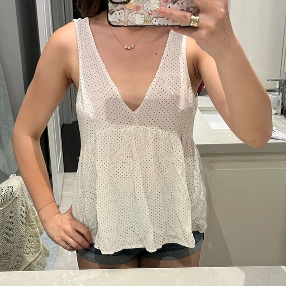 American Eagle Polka Dot Tank - Picture 8 of 11